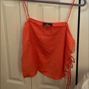 Lulus Tank, Salmon, Size L